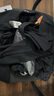 迪卡儂（DECATHLON）長(cháng)袖t恤男春夏季跑步服男士打底衫速干衣運動(dòng)跑步健身速干長(cháng)袖 【四件套】短T+長(cháng)袖+短褲+緊身褲（黑色） M 曬單實(shí)拍圖