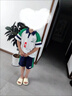 史努比（SNOOPY）兒童夏季短袖寶寶套裝休閑夏款男女童短袖短褲撞色Polo衫 白色POLO衫套裝 120 曬單實拍圖