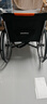 魚躍 (yuwell)手動輪椅車H062折疊老人輕便免充氣鋁合金旅行手推代步 曬單實拍圖