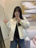 乖甜星韓系時(shí)尚輕薄棉服女2025冬季新款小個(gè)子夾棉加厚保暖棉衣外套棉服 圖片色  S 【建議85-100斤】 曬單實(shí)拍圖