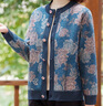 俞兆林中老年女裝冬裝加絨加厚外套媽媽裝保暖外套奶奶衣服 Y51D074 曬單實(shí)拍圖