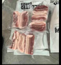1號會員店 帶皮豬五花肉 凈重3斤 精品五花肉烤肉紅燒肉燒烤食材  曬單實(shí)拍圖