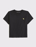 ABERCROMBIE & FITCH【百搭純色】女裝25夏季經(jīng)典小麋鹿修身圓領(lǐng)短袖T恤KI139-5759 黑色 M (165/96A) 曬單實(shí)拍圖