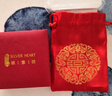 銀意坊（yinyifang）銀手鐲小孩龍蛇寶寶9999純銀兒童銀飾嬰兒銀鐲子一對滿月周歲禮物 平安喜樂銀手鐲約20克【纏紅繩】 曬單實拍圖