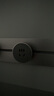 德力西（DELIXI）軌道插座 升級無界 壁掛式導(dǎo)軌插座 10A五孔適配器灰黑 曬單實(shí)拍圖