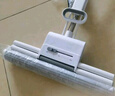 大衛(wèi)膠棉拖把38cm海綿頭桿長(zhǎng)132cm2頭M12巨無(wú)霸滾輪式大號(hào)膠棉拖 曬單實(shí)拍圖