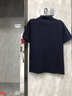 JASONWOOD品牌男裝短袖POLO衫t 恤男2025夏季新款中青年翻領(lǐng)純色休閑上衣 黑色 XL 曬單實(shí)拍圖