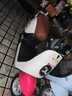 立馬電動摩托車MINI 80公里長續(xù)航1200W電機60V20Ah鉛酸電池外賣家用舒適出行電動車 霓粉紅 曬單實拍圖
