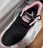 特步女鞋春季運動(dòng)鞋女網(wǎng)面透氣跑步鞋學(xué)生休閑鞋網(wǎng)鞋女士跑鞋旅游鞋子 黑粉紅7515 40 曬單實(shí)拍圖