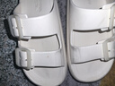 斯凱奇（SKECHERS）七夕禮物拖鞋女鞋2025年夏季踩屎感一腳蹬涼拖鞋透氣沙灘鞋111645 曬單實(shí)拍圖
