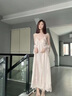 莫代爾冰絲睡衣女士2025新款夏季薄款吊帶長裙純欲風高級感睡袍兩件套裝 粉色(2331) XL 建議115-135斤 曬單實拍圖