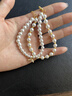 2025新款鋯石魚(yú)尾仿珍珠小金珠雙層手鏈女生輕奢小眾精致手串珠 魚(yú)尾雙層手鏈【送精品禮盒】 15cm 曬單實(shí)拍圖