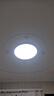 街派圓形LED超大超亮吸頂燈1米客廳燈臥室教室工程大氣簡約現(xiàn)代燈 白色加黑線 100cm高亮白光120W 曬單實拍圖