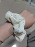 加恩倍薄荷曼波發(fā)飾藍(lán)綠色大腸發(fā)圈新款頭繩復(fù)古法式高級(jí)感韓系溫柔 白色一個(gè)裝 曬單實(shí)拍圖
