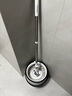 大衛(wèi)旋轉(zhuǎn)拖把35cm桿伸縮99-127cm 2頭加厚拖布 N11單桶洗脫合一不占地 曬單實(shí)拍圖