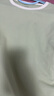 茵曼（INMAN）索羅娜撞邊圓領(lǐng)休閑T恤女2025夏季減齡簡(jiǎn)約寬松舒適百搭上衣 嫩綠色-全棉 L 曬單實(shí)拍圖