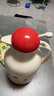 JEKO&JEKO保溫壺家用暖水壺?zé)崴坎Ａ?nèi)膽開(kāi)水瓶按壓式 1.3L波點(diǎn)貓貓 曬單實(shí)拍圖