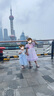 迪士尼女孩連衣裙夏女童2025新款泡泡袖公主裙寶寶裙子LX82078 紫 140 曬單實(shí)拍圖