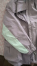 森馬（Semir）陳都靈|防護外套女中長款寬松撞色秋裝戶外通勤夾克101524109001 曬單實拍圖
