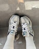 NEW BALANCE NB530官方老爹鞋男鞋女鞋情侶復(fù)古網(wǎng)鞋夏季透氣網(wǎng)面運(yùn)動(dòng)休閑鞋 米白/金屬銀MR530KA 建議拍小半碼 42.5 (腳長27cm尺碼詳詢客服) 曬單實(shí)拍圖