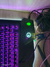 ALIENWARE AURORA外星人無(wú)線(xiàn)充電鼠標墊RGB發(fā)光電競游戲快充電腦筆記本鍵盤(pán)墊大號 新款暗月黑（15W無(wú)線(xiàn)快充） 800*300*4mm 曬單實(shí)拍圖