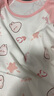 南極人兒童睡衣夏季女童薄款純棉卡通少女家居服連衣裙 粉色小兔 140 曬單實拍圖