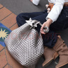 ECODAY托特包通勤包包女包大容量單肩手提小眾編織包生日禮物送女朋友 香檳色 曬單實(shí)拍圖