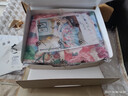 LEELAND禮瀾家紡 高品質(zhì)歐飾美提花磨毛床上四件套純棉加厚保暖床品套件 傾舞天下 1.5/1.8米 床單款 /被套200*230cm 曬單實拍圖