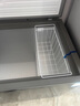 美菱301L大冰柜家用小型商用大容量全冷凍柜冷藏兩用臥式冷柜冰箱節(jié)能 星空灰 301L 曬單實拍圖