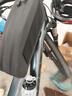 洛克兄弟（ROCKBROS） 洛克兄弟自行車(chē)上管包山地車(chē)公路車(chē)前梁包防水鞍包騎行裝備配件 全防水 雙拉鏈 內里隔層 側邊網(wǎng)兜（1.6L） 曬單實(shí)拍圖