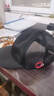 猛象猛犸大象棒球帽子戶(hù)外速干網(wǎng)帽遮陽(yáng)鴨舌帽男 網(wǎng)帽黑色紅標 曬單實(shí)拍圖