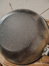 仟廚皇麥飯石炒鍋鐵鍋不粘鍋 家用平底鍋鐵鍋炒菜鍋燃?xì)庠钔ㄓ檬扈F鍋 【粘鍋包退】帶蓋款 28cm 曬單實(shí)拍圖