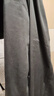 皮爾卡丹（pierre cardin）休閑褲男秋季萊賽爾天絲寬松直筒褲子男高端長(zhǎng)褲男裝 摩登灰 3XL 曬單實(shí)拍圖