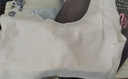 貓人2件少女內(nèi)衣二三階段兒童內(nèi)衣女背心發(fā)育期初高中生學(xué)生運(yùn)動(dòng)文胸 牙白+淺杏 2件 【透氣舒適無痕】 165 (2XL) 建議：130-150斤 曬單實(shí)拍圖