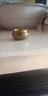 Aseblarm黃銅聚寶盆辦公室客廳創(chuàng)意中式進(jìn)寶金屬工藝品銅器純銅擺件 6CM口徑做舊-雙魚聚寶盆 重約121.5g 曬單實(shí)拍圖