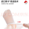 小龍人  XLONGREN100%純棉無骨新生嬰兒春夏季薄款網(wǎng)眼兒童寶寶男童女童白色船襪子 6203白色（短筒） 4雙 建議1-3歲（適合腳長12-14cm ） 曬單實拍圖