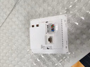 公?！局苯犹鎿Q路由器】千兆wifi插座AP面板全屋套裝86型無(wú)線路由器 300M【超薄暮雪白】零火線供電 插座 曬單實(shí)拍圖