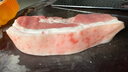 壹號土豬【300天黑豬】冰鮮豬腿肉350g 曬單實拍圖