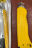得力（deli）自鎖美工刀壁紙刀裁紙刀地毯刀快遞開(kāi)箱刀鋒利耐用15刀頭 曬單實(shí)拍圖