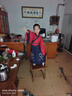 羅蒙兒童漢服國學(xué)男女童中國風(fēng)學(xué)生新中式中秋團體演出服 酒紅色 120 曬單實(shí)拍圖