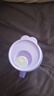 特百惠（Tupperware）開學(xué)季學(xué)生上班族可微波分格便當(dāng)飯盒思麗康3件套1L+湯碗 冰沙紫 曬單實(shí)拍圖