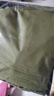 品彩（PinCai）短袖連衣裙女V領(lǐng)設(shè)計感收腰中長裙綠色小清新顯瘦裙子P52Q012 曬單實(shí)拍圖