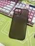 POZZO適用蘋果15手機(jī)殼 iphone15保護(hù)套鏡頭全包超薄透明磨砂防摔軟殼男女款 深空黑 曬單實(shí)拍圖