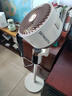 創(chuàng)維【全屋驅(qū)蚊】空氣循環(huán)扇家用電風(fēng)扇落地扇2025新款大風(fēng)量語音遙控輕音節(jié)能臥室小風(fēng)扇Q522 白咖色 曬單實拍圖