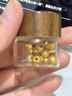 喜上眉梢喜飾黃金古法金珠999足金散珠硬金光面磨砂轉(zhuǎn)運珠路路通圣誕禮物 4mm 重版光珠三顆 0.6g 曬單實拍圖