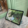帕思米適用ipadair7保護(hù)套2025新款ipad11三折保護(hù)殼air6/5蘋果輕薄平板11寸磁吸10代硅膠全包防摔mini杰 【帶筆槽暗夜綠】德國(guó)拜耳材質(zhì)丨加強(qiáng)升級(jí)丨50倍抗彎 iPad Air6 曬單實(shí)拍圖