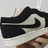 耐克（NIKE）男鞋 AIR JORDAN 1 LOW情侶款輕便舒適低幫潮流透氣休閑鞋鞋子男 DC0774-003 40.5 曬單實(shí)拍圖