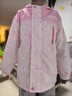茨語(yǔ)女童春秋款外套2025新款運(yùn)動(dòng)童裝兒童春季衣服女孩春裝連帽 W8835粉色 140 適合125-135cm 65斤左右 曬單實(shí)拍圖