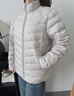 波司登25年短款輕薄羽絨服女90絨三防立領(lǐng)內(nèi)膽便攜款 曬單實(shí)拍圖