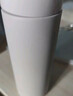 米家 保溫杯 316不銹鋼水杯 男女士杯子 大容量茶杯便攜 350ml粉色 曬單實(shí)拍圖